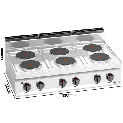 GGM Gastro Bếp Điện - 15.6kW - 6 Mặt