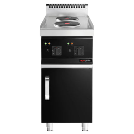 GGM Gastro Bếp Điện - 4.6kW - 2 Mặt - Có Tủ Bệ - 1 Cánh