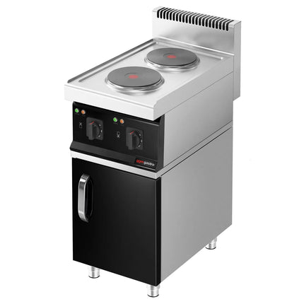 GGM Gastro Bếp Điện - 4.6kW - 2 Mặt - Có Tủ Bệ - 1 Cánh
