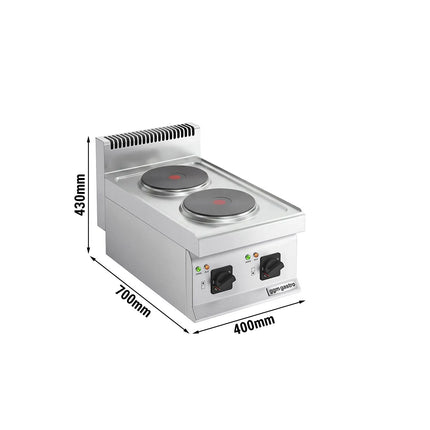 GGM Gastro Bếp Điện - 4kW - 2 Mặt