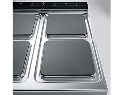 GGM Gastro Bếp Điện - 7kW - 2 Mặt - Có Kệ Dưới Hở - Hạng Nặng