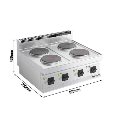 GGM Gastro Bếp Điện - 9.2kW - 4 Mặt