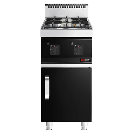 GGM Gastro Bếp Gas - 10kW - 2 Họng - Có Tủ Bệ - 1 Cánh
