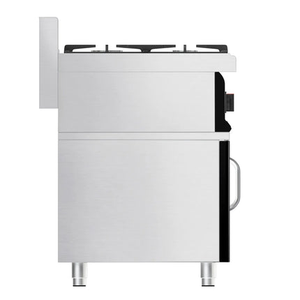 GGM Gastro Bếp Gas - 10kW - 2 Họng - Có Tủ Bệ - 1 Cánh