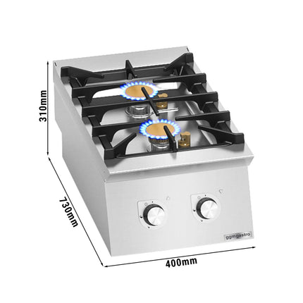 GGM Gastro Bếp Gas - 12kW - 2 Họng