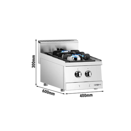 GGM Gastro Bếp Gas - 12kW - 2 Họng