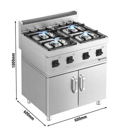 GGM Gastro Bếp Gas - 14kW - 4 Họng