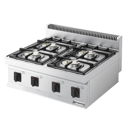 GGM Gastro Bếp Gas - 14kW - 4 Họng