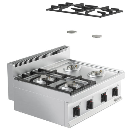GGM Gastro Bếp Gas - 14kW - 4 Họng