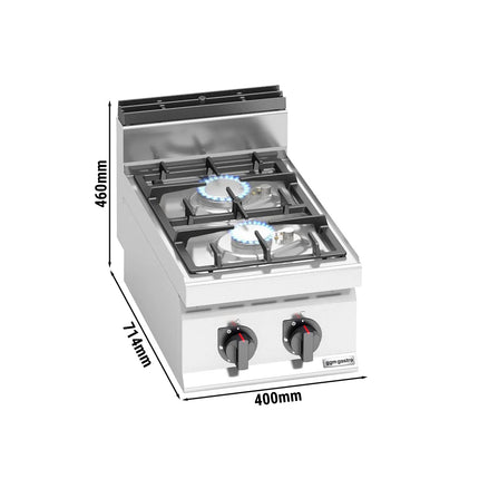 GGM Gastro Bếp Gas - 9.5kW - 2 Họng