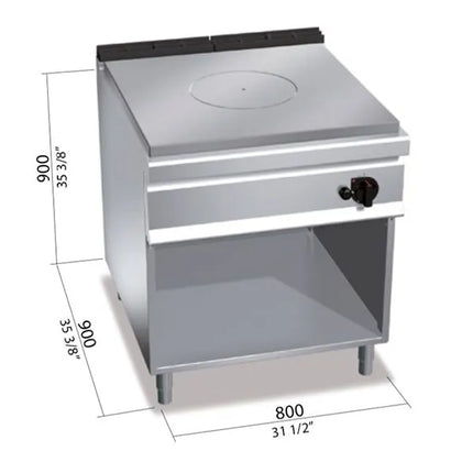 GGM Gastro Bếp Gas Mặt Liền - 13kW