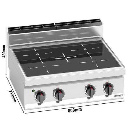 GGM Gastro Bếp Hồng Ngoại - 12.8kW - 4 Vùng