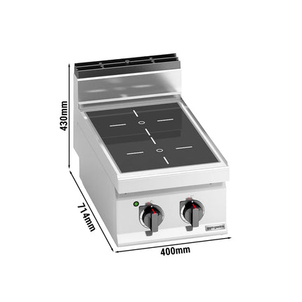 GGM Gastro Bếp Hồng Ngoại - 6.4kW - 2 Vùng