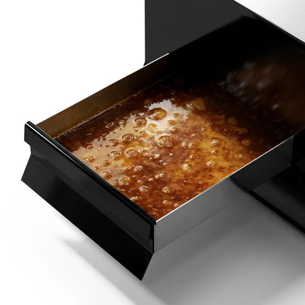 GGM Gastro Bếp Nướng Điện - 8kW - Mặt Rãnh - Diện Tích Nấu: 395x535mm