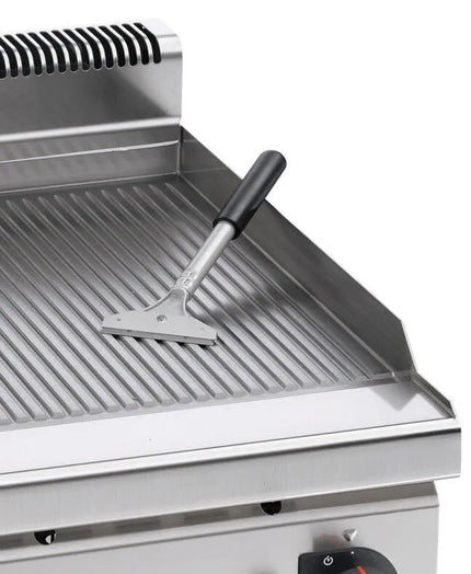 GGM Gastro Bếp Nướng Điện - 9.6kW - Mặt Rãnh - Diện Tích Nấu: 795x500mm