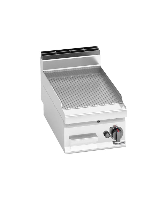 GGM Gastro Bếp Nướng Gas - 6.9kW - Mặt Rãnh - Diện Tích Nấu: 395x500mm