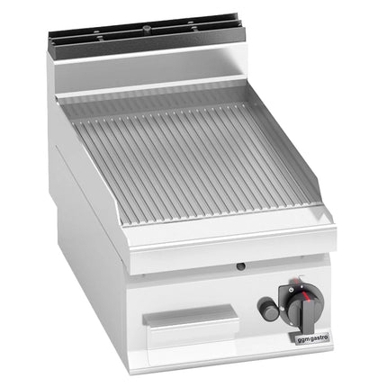 GGM Gastro Bếp Nướng Gas - 6.9kW - Mặt Rãnh - Diện Tích Nấu: 395x500mm