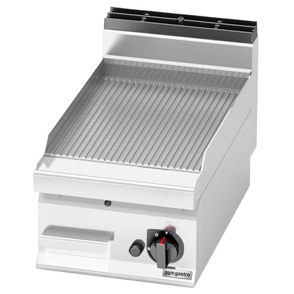 GGM Gastro Bếp Nướng Gas - 6.9kW - Mặt Rãnh - Diện Tích Nấu: 395x500mm