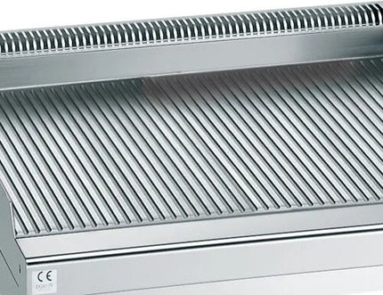 GGM Gastro Bếp Nướng Gas - 6.9kW - Mặt Rãnh - Diện Tích Nấu: 395x500mm