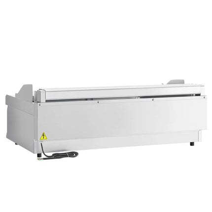 GGM Gastro Bếp Nướng Nước Điện - 13.75kW - Để Bàn - Sâu 700mm - 2 Họng - Vỉ Nướng Nghiêng