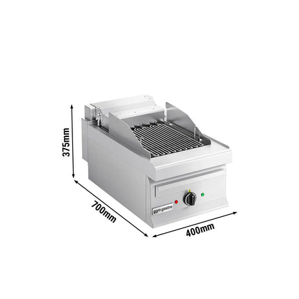 GGM Gastro Bếp Nướng Nước Điện - Vỉ Nướng Nghiêng - Sâu 700mm