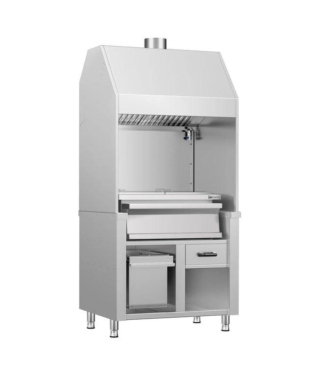 GGM Gastro Bếp Nướng Than - 960mm - 2 Vỉ Nướng