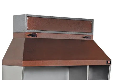 GGM Gastro Bếp Nướng Than Gắn Tường - 2150x750x2350mm