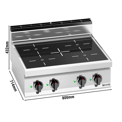 GGM Gastro Bếp Từ Để Bàn - 14kW - 4 Vùng