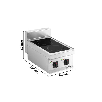 GGM Gastro Bếp Từ Để Bàn - 7kW - 2 Vùng