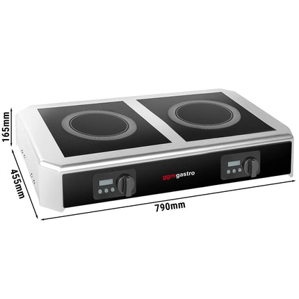 GGM Gastro Bếp Từ Để Bàn - 7kW - 2 Vùng