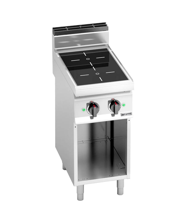 GGM Gastro Bếp Từ Đứng - 7kW - 2 Vùng - Có Kệ Dưới Hở