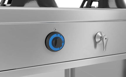 GGM Gastro Bếp Wok Gas - 28kW - 2 Họng - Kèm 1 Vòi