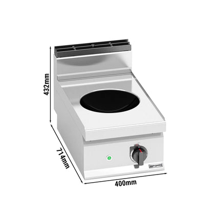 GGM Gastro Bếp Wok Từ - 3.5kW - 1 Vùng Nấu - Ø300mm