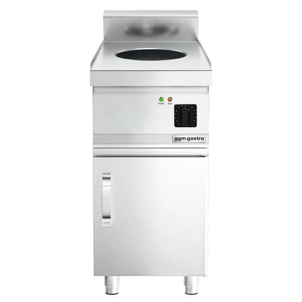 GGM Gastro Bếp Wok Từ - 3.5kW - 1 Vùng Nấu - Ø300mm