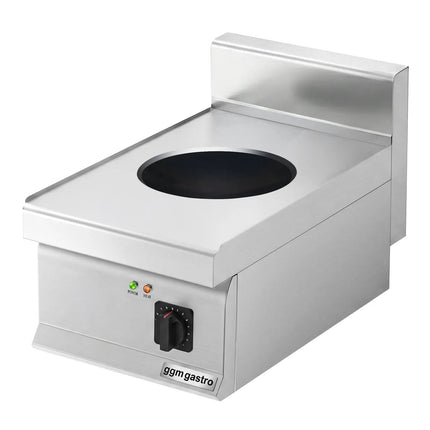GGM Gastro Bếp Wok Từ - 3.5kW - 1 Vùng Nấu - Ø300mm