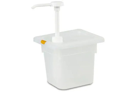 GGM Gastro Bình Đựng Mù Tạt / Nước Sốt - 2L - Polypropylene - Vàng