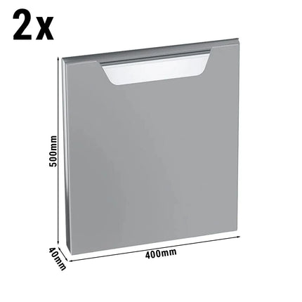 GGM Gastro Bộ Cửa Bản Lề - 400x40x500mm