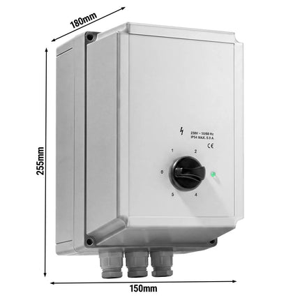 GGM Gastro Bộ Điều Tốc Quạt 5 Cấp - 230V - 5A