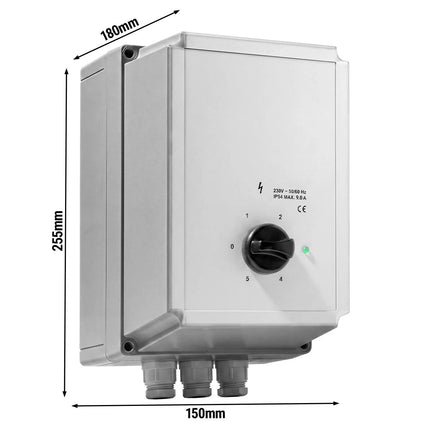 GGM Gastro Bộ Điều Tốc Quạt 5 Cấp - 230V - 9A