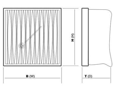 GGM Gastro Bộ Lọc Túi - 592x592mm