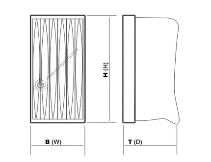 GGM Gastro Bộ Lọc Túi Cho Hệ Thống Lọc Khí Thải - 287x592mm