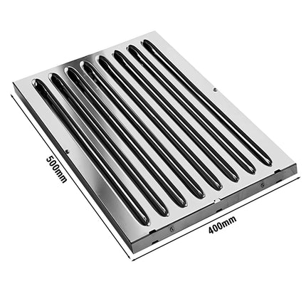 GGM Gastro Bộ Lọc Vách Ngăn Thép Không Gỉ - 397x501mm - Loại B