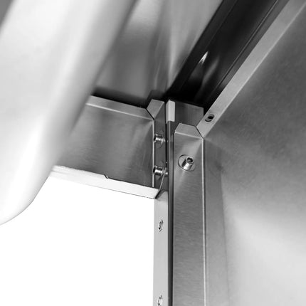 GGM Gastro Bồn Rửa Inox PREMIUM - 1600x600mm - 2 Chậu Bên Phải - Có Kệ Dưới