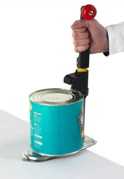 GGM Gastro Bonzer Đồ Mở Hộp Gắn Bàn Thủ Công - Trục Dài 400mm - Thép Không Gỉ - Chiều Cao Hộp Tối Đa 35cm
