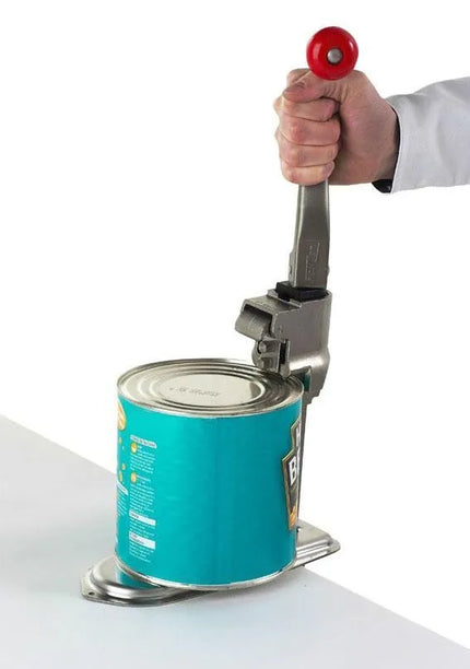 GGM Gastro Bonzer Đồ Mở Hộp Gắn Bàn Thủ Công - Trục Dài 400mm - Thép Không Gỉ - Chiều Cao Hộp Tối Đa 35cm