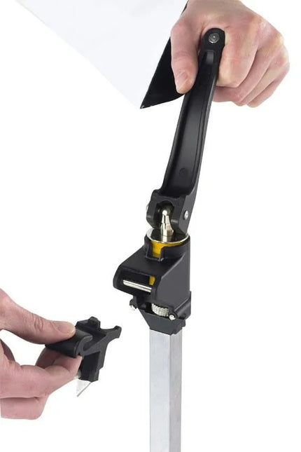 GGM Gastro Bonzer Đồ Mở Hộp Gắn Bàn Thủ Công - Trục Dài 400mm - Thép Không Gỉ - Chiều Cao Hộp Tối Đa 35cm
