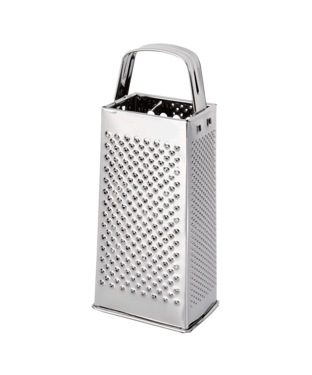 GGM Gastro Box Grater HEAVY DUTY - Height: 241mm - 4 Sided - Stainless Steel