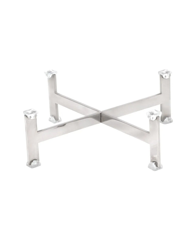 GGM Gastro Buffet Stand - Chrome - square - Height: 70mm - suitable for platters & plates from 210mm