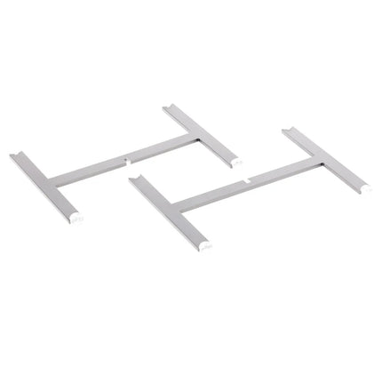 GGM Gastro Buffet Stand - Chrome - square - Height: 70mm - suitable for platters & plates from 210mm