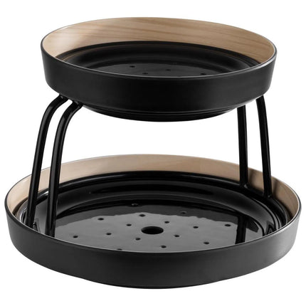 GGM Gastro Buffet Stand - FRIDA - Metal frame - Black - Height: 160mm - suitable for 85230#6 & 85231#6